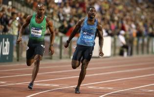 گاتلین باز هم از بولت جلو زد