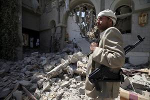  دفع پیشروی مزدوران در الجوف