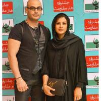 حدیثه تهرانی در جشنواره هنر مقاوت! + عکس