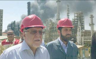 وزیر نفت: دلیل حادثه خرابکاری نیست