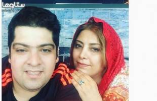 بازیگر زن در کنار پسرش! + عکس