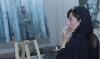 مهتاب کرامتی در مراسم یادبود کیارستمی! + عکس