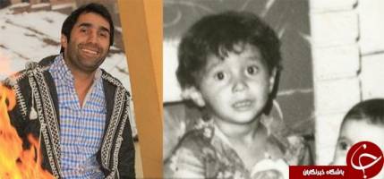 کودکی هادی کاظمی! + عکس