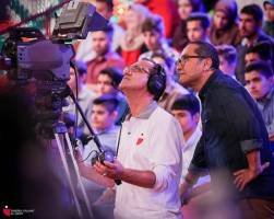 رامبد جوان در پشت صحنه خندوانه! + عکس