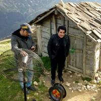 سلفی متفاوت مهدی یغمایی در شمال! + عکس