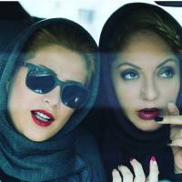 عکسی متفاوت از مهناز افشار و طناز طباطبایی! 