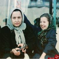 عکس قدیمی مهراوه شریفی نیا در کنار مادرش!