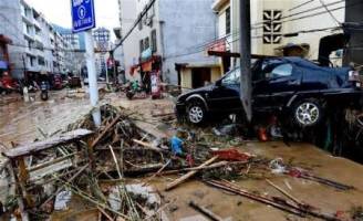 توفان «نپارتاک» در چین 