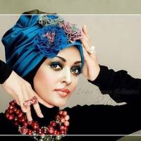 عکس متفاوت آیشواریا رای با حجاب عربی! 