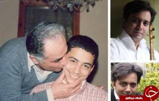 نوجوانی مجید اخشابی در کنار پدر! + عکس