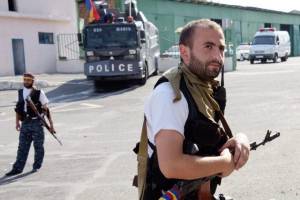 پلیس ارمنستان به سوی مخالفان آتش گشود