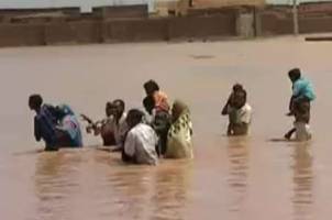 76 قربانی دراثر سیل  سودان