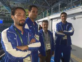 ابراز امیدواری شمشیربازان ایران برای پیروزی مقابل حریفان در المپیک