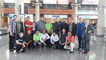 بازگشت جانبازان و هنرمندان ایرانی از هیروشیما
