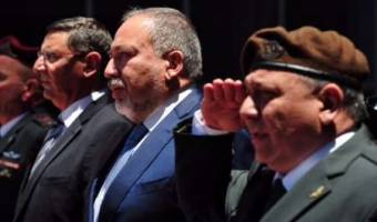 دیدار وزیر جنگ اسرائیل از مرزهای فلسطین اشغالی با لبنان
