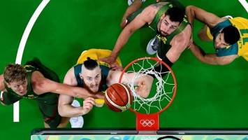 استرالیا اولین تیم حاضر در نیمه نهایی بسکتبال ریو
