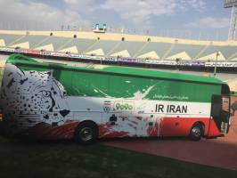 رونمایی از اتوبوس جدید تیم ملی فوتبال + عکس