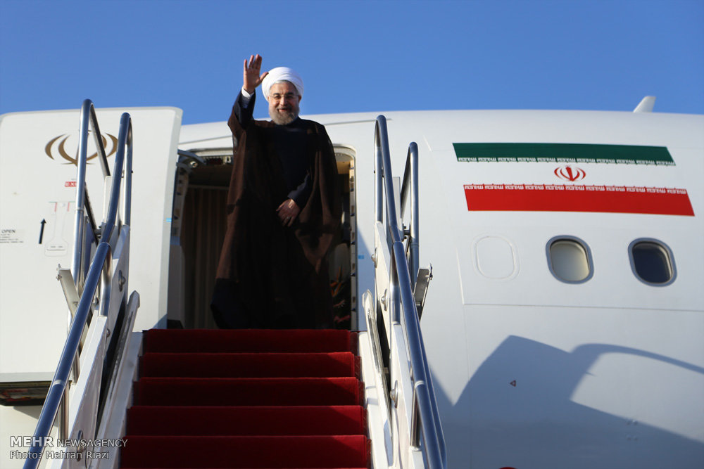 روحانی عازم ونزوئلا شد