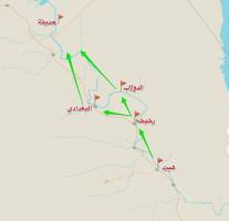 نیروهای عراقی برای آزادسازی هیت و البغدادی آماده می‌شوند/ اعدام 7 عضو القاعده در زندان ناصریه