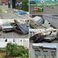 ادامه خاموشی ناشی از توفان برای 40 درصد مشترکان شهرستان قائمشهر