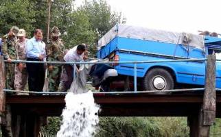 رهاسازی 10هزار قطعه بچه ماهی گونه کپور در تالاب انزلی