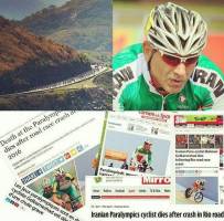 بازتاب مرگ دلخراش دوچرخه‌سوار ایرانی در رسانه‌های جهان 