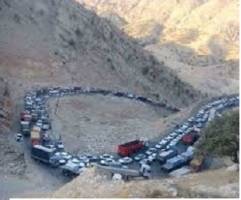تردد خودروهای سنگین از محورارتباطی شهرکرد به ایذه و بلعکس ممنوع شد
