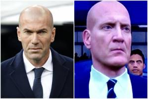 چهره عجیب زیدان در فیفا ۱۷ + عکس