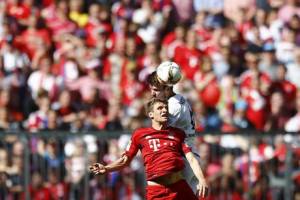 پیروزی خفیف بایرن در دقایق پایانی