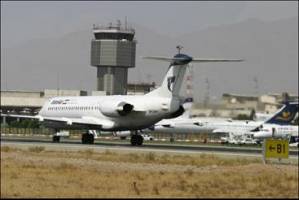 برخورد دو هواپیما در فرودگاه امام خمینی(ره)