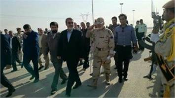 بازدید وزیر کشور از پایانه مرزی شلمچه