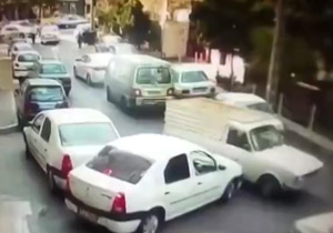 دستگیری راننده‌ وانت جنجالی 
