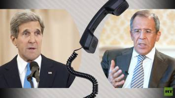 گفتگوی تلفنی لاوروف و کری درباره اوضاع سوریه