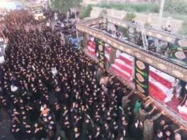 کاروان حامل پیکرهای 78 شهید دفاع مقدس وارد شهرستان شوش شد