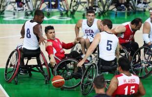 همگروهی بسکتبال با ویلچر ایران با ژاپن، هند و عربستان