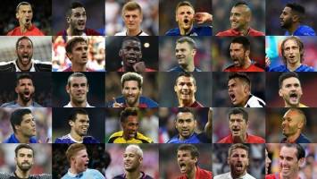 30 ستاره فوتبال جهان در مسیر توپ طلا + تصاویر
