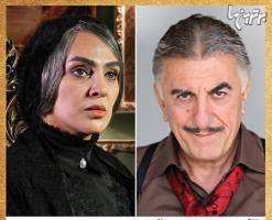 عکس/ گریم رویا نونهالی و رضا کیانیان در شهرزاد 2