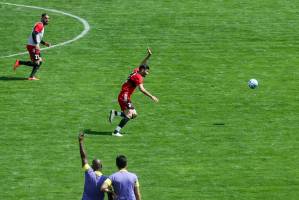 برگزاری تمرین تیم ملی با 8 بازیکن؛ کی‌روش با لباس شخصی آمد + عکس