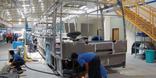 تولید اتوبوس گازسوز با موتور بنز