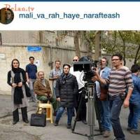 تهمینه میلانی در پشت صحنه فیلم جدیدش! + عکس