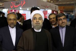 نمایشگاه مطبوعات با حضور رئیس‌جمهور افتتاح شد/همراهی جنتی و وزیر ارشاد