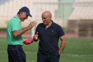 حضور منصوریان در تمرین تیم ملی