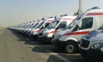 اعزام 345 نیروی بهداشتی - درمانی و 150 آمبولانس به مرزهای ایران و عراق
