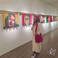 آنا نعمتی در نمايشگاه ١٠٠ چهره از هنرمندان!+ عکس