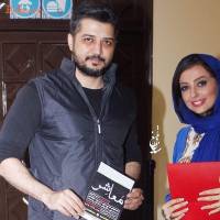 نفیسه روشن در کنار بازیگر معروف! + عکس