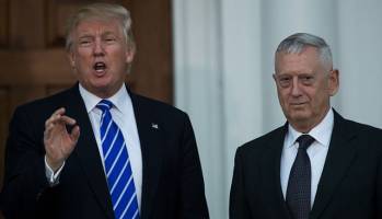 ترامپ ژنرال ماتیس را برای پست وزارت دفاع آمریکا برگزید