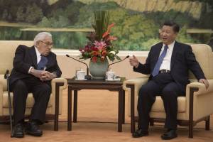 دیدار کیسینجر و رئیس جمهوری چین در پکن