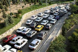 ترافیک سنگین در جاده‌های مازندران