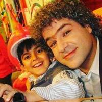 امیر سهیلی و امیرمحمد در یک قاب!