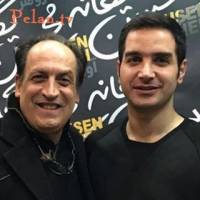 بهمن هاشمی و خواننده معروف در یک قاب!